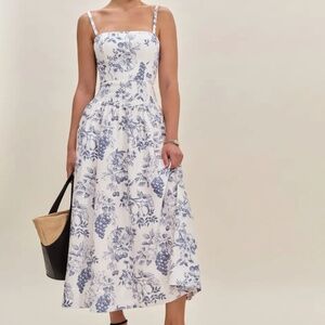 Reformation Katarin Linen Dress